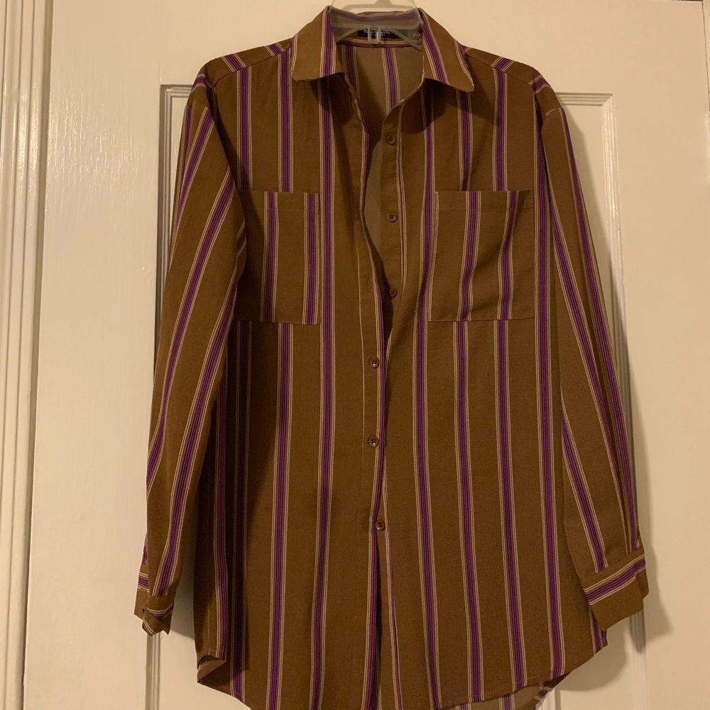 Oversized dress shirt